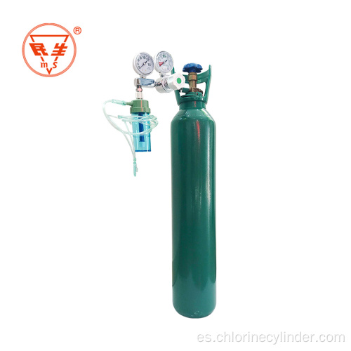 10l 40l 50l oxyge tank for Oxygen medical Regulators with flowmeter for patient breathing